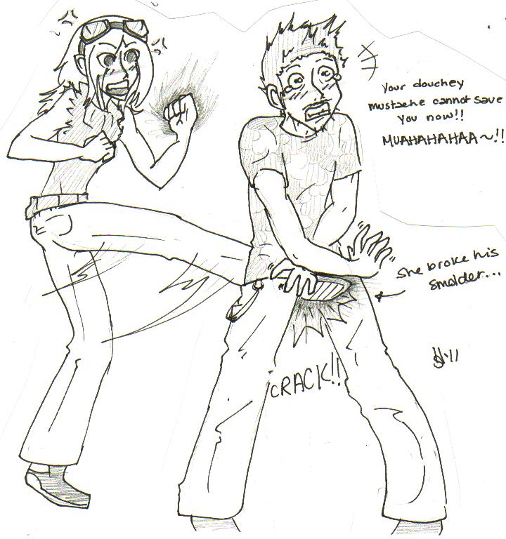 Nutshot Request by twilidramon on DeviantArt Nutshot Request by twilidramon on DeviantArt