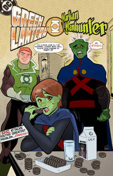 Green Lantern/Green Arrow Parody 85