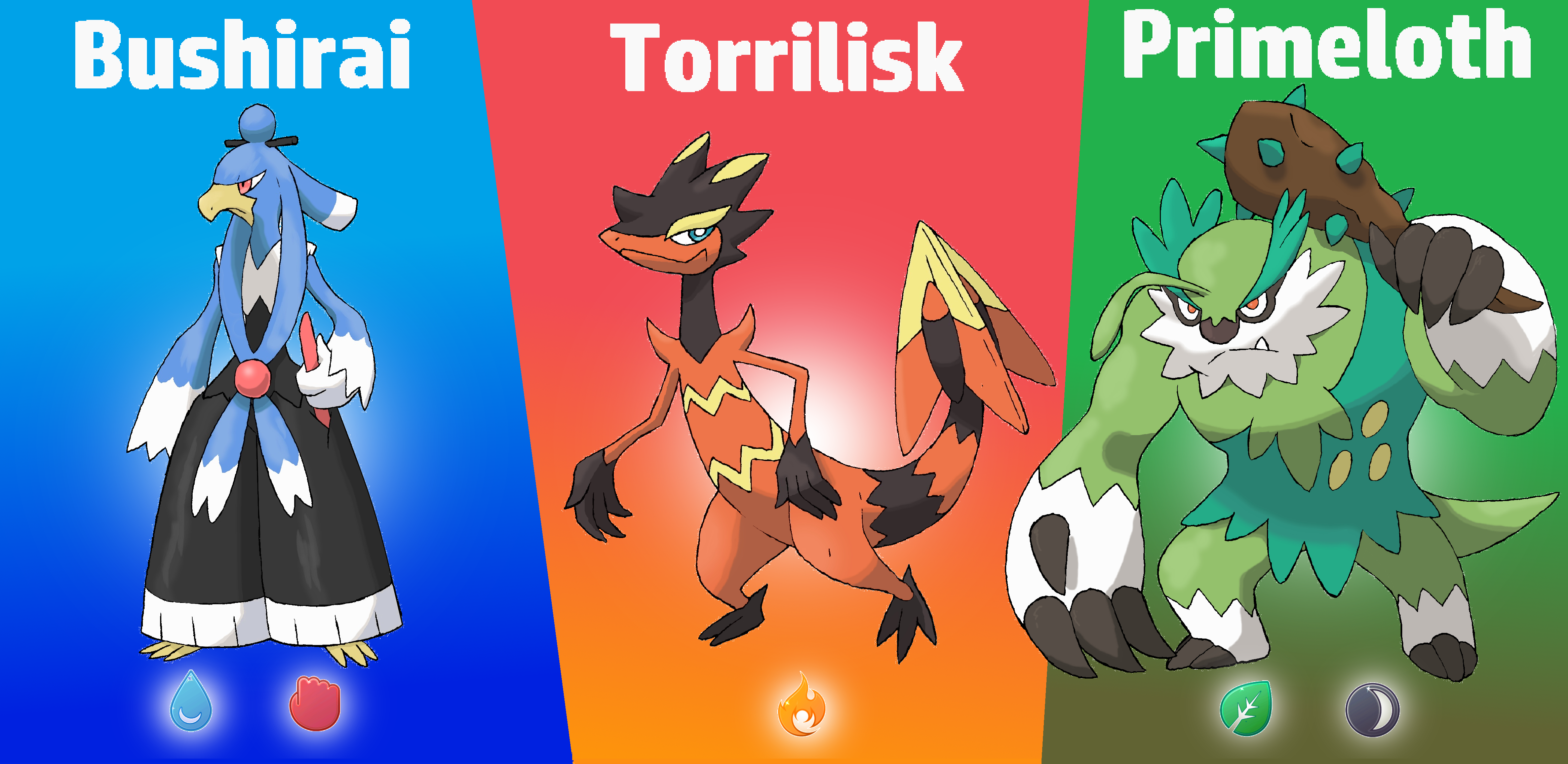 Sword and Shield starter evolutions by locodude0001 on DeviantArt