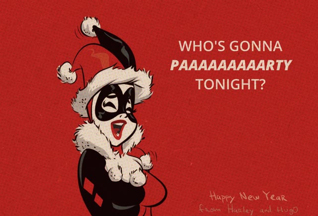 Harley Quinn - Happy New Year