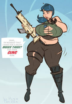 Kate - Fortnite - Bigger Target - Commission