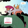 Spankachu and Jessie - Cartoon PinUp