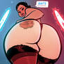 Rose Thicco - Arouse of Skywalker - Cartoon PinUp