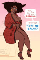 My Vampire Wife - Salad Dressing and Tossing
