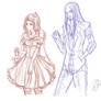 Persephone and Hades design