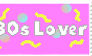 80's Lover Stamp