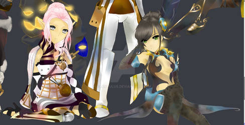 [Dragon Nest] Group pic WIP part 1