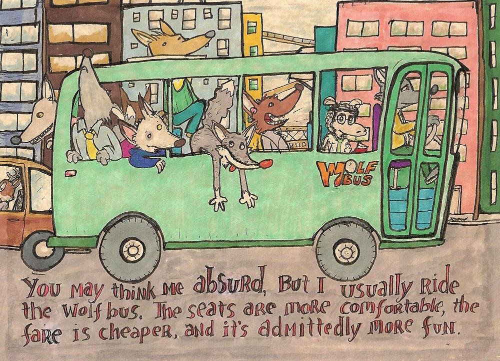 Werewolf Bus Wolfbus by Scurrow on DeviantArt
