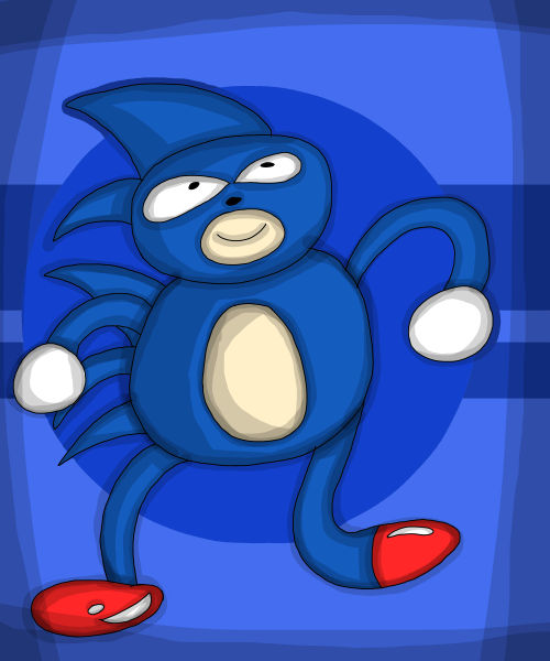 Sanic. by 21WolfieProductions on DeviantArt
