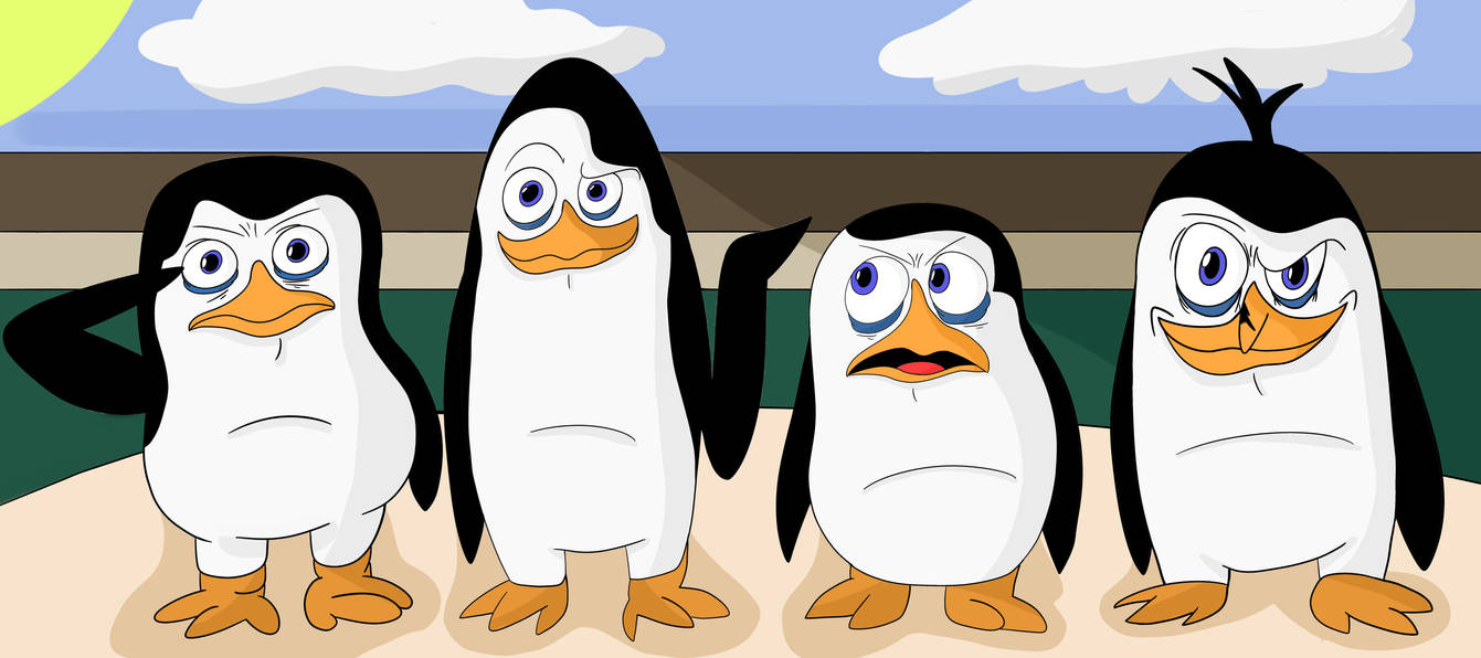 Penguins of Madagascar. by 21WolfieProductions on DeviantArt
