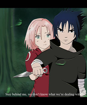 Sasuke and Sakura