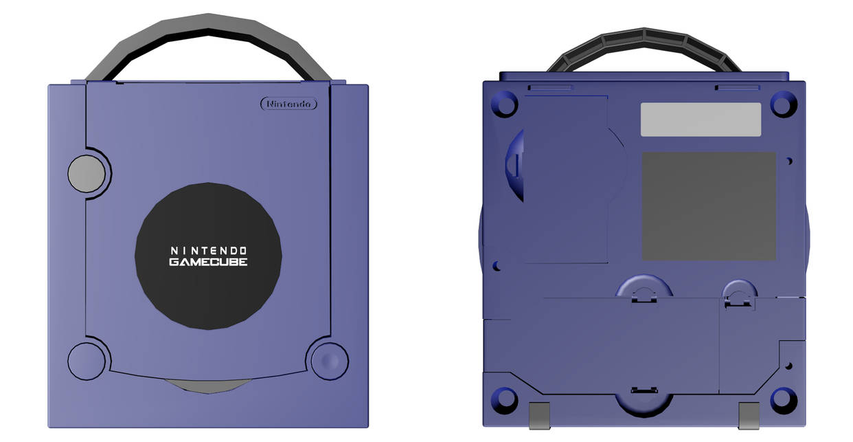 Gamecube 3D Model Sheet 2 by MengZXL on DeviantArt
