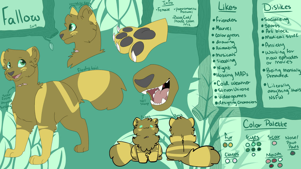 Deviantart Fallow Fallow Reference (2019) by MirrorFlygon on DeviantArt
