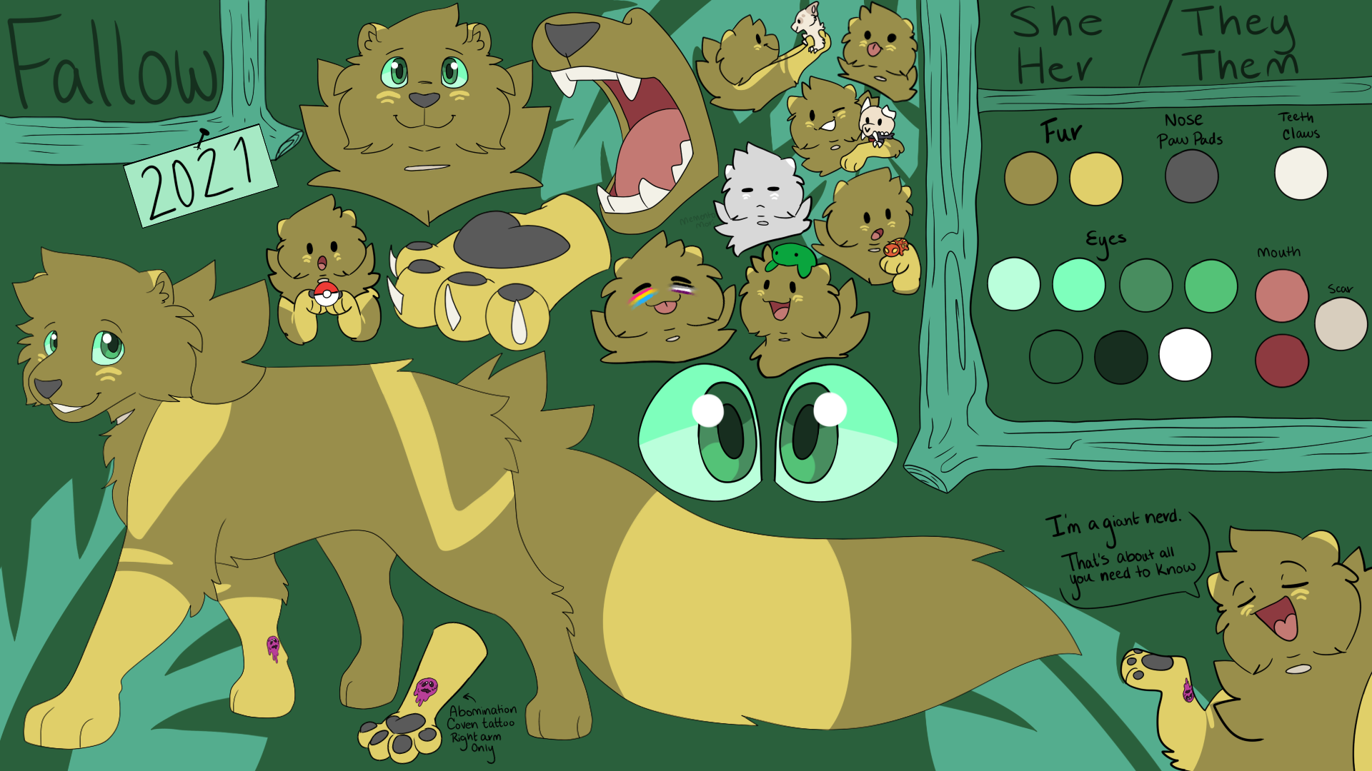 Deviantart Fallow Fallow (2021 Ref) by MirrorFlygon on DeviantArt