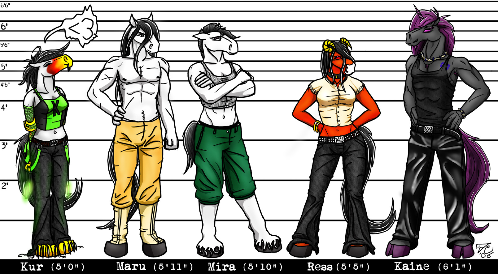 OMGITSDONE Character Lineup p1