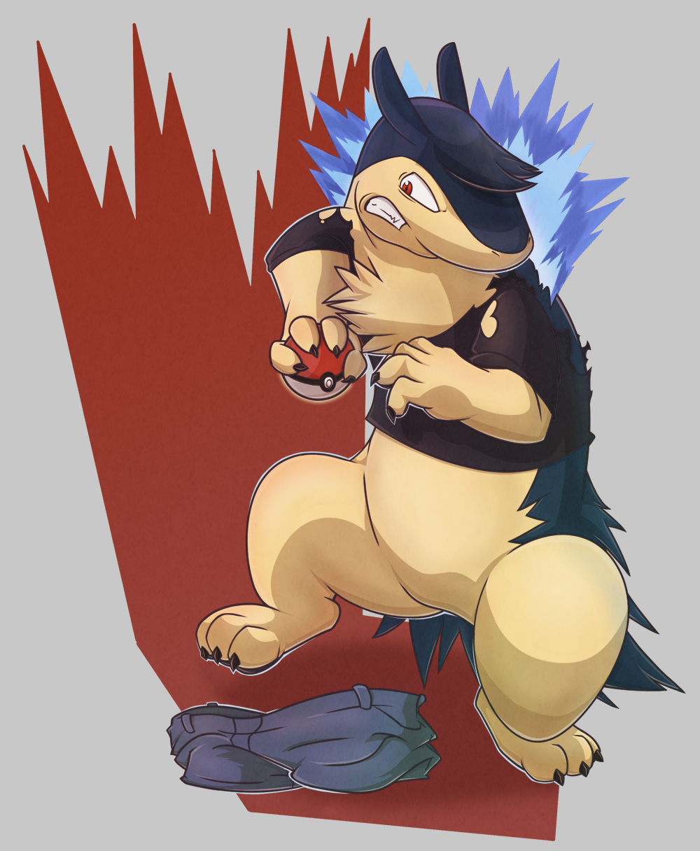 Tony the Typhlosion TF by Heezy