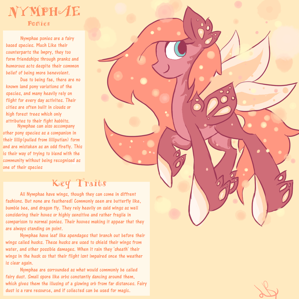 Nymphae  Ponies (Open Species)