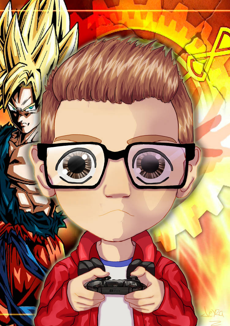 Chibi Gamer Boy by JeyraBlue on DeviantArt