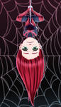 Chibi Scarlet Spider- Mary Jane by JeyraBlue