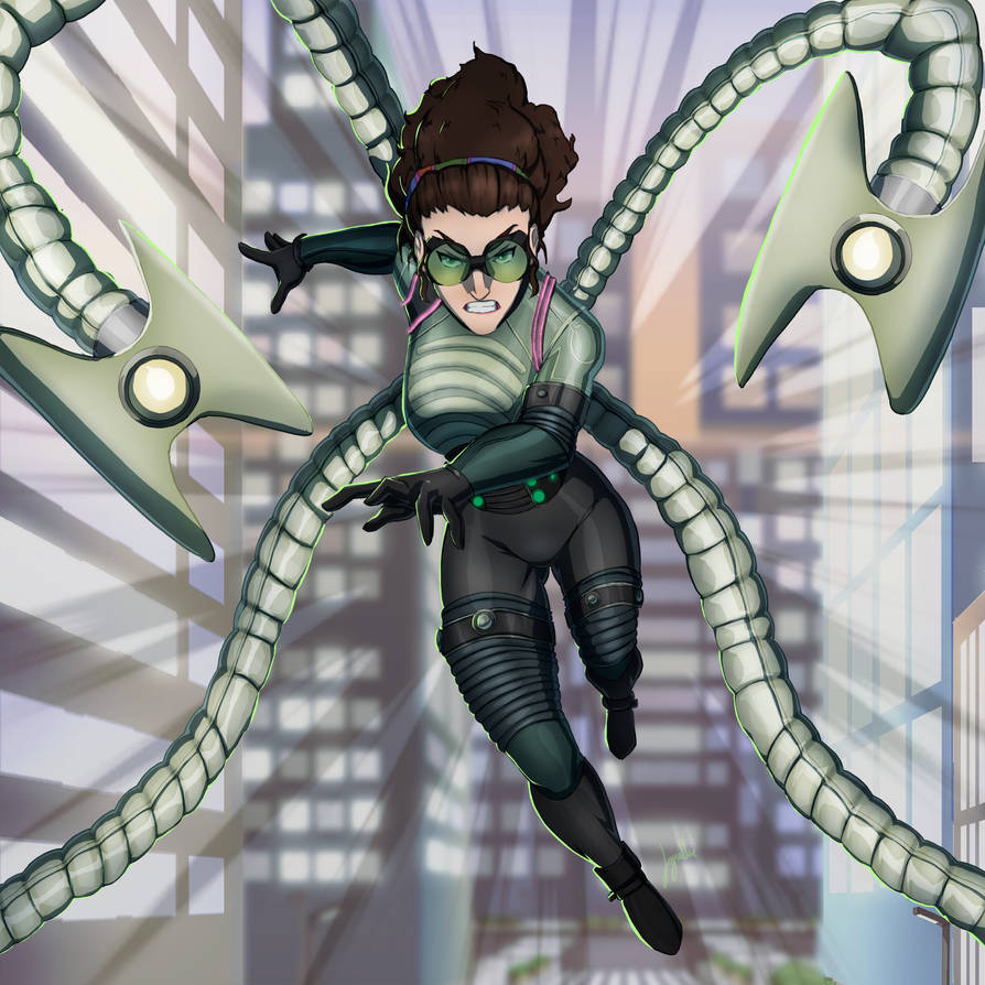 Spider Man Octopus Girl Manga Lady Octopus Spider-Man: Into the Spider-Verse by JeyraBlue on DeviantArt