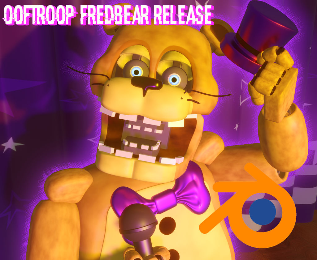 Fredbear Redesign Release by Zajka6000000 on DeviantArt