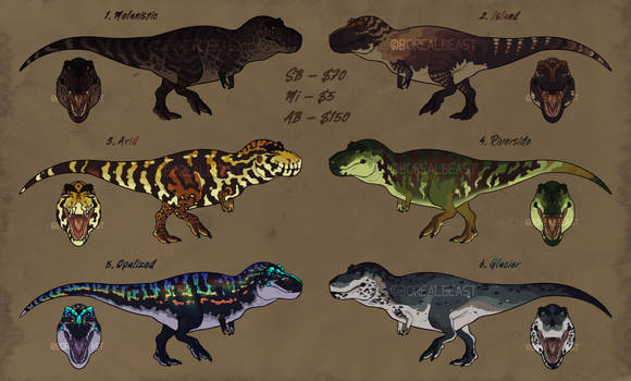 Tyrannosaurus Adopts [CLOSED]