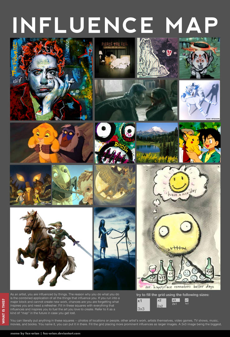 Influence Meme by scruffycat171 on DeviantArt