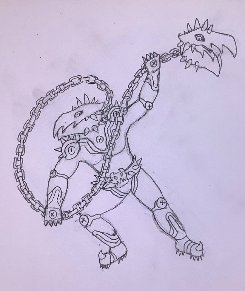 Chained Knight by LawDrawsArt on DeviantArt