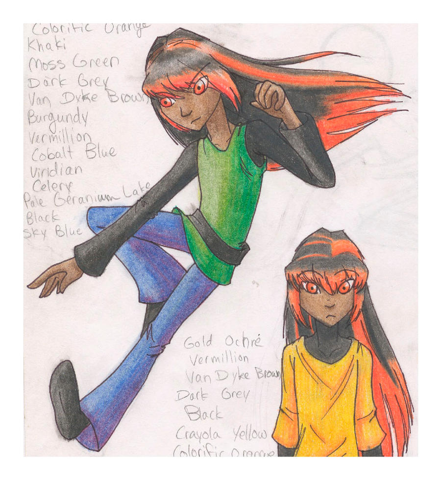 colored pencil oc 1 by Shae467 on DeviantArt