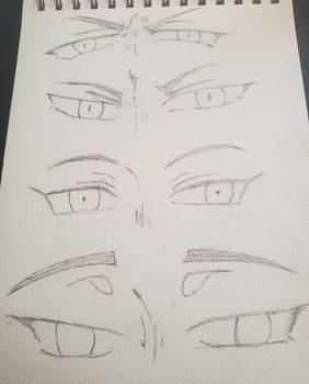 Daily Sketch Practice #1 - Eyes