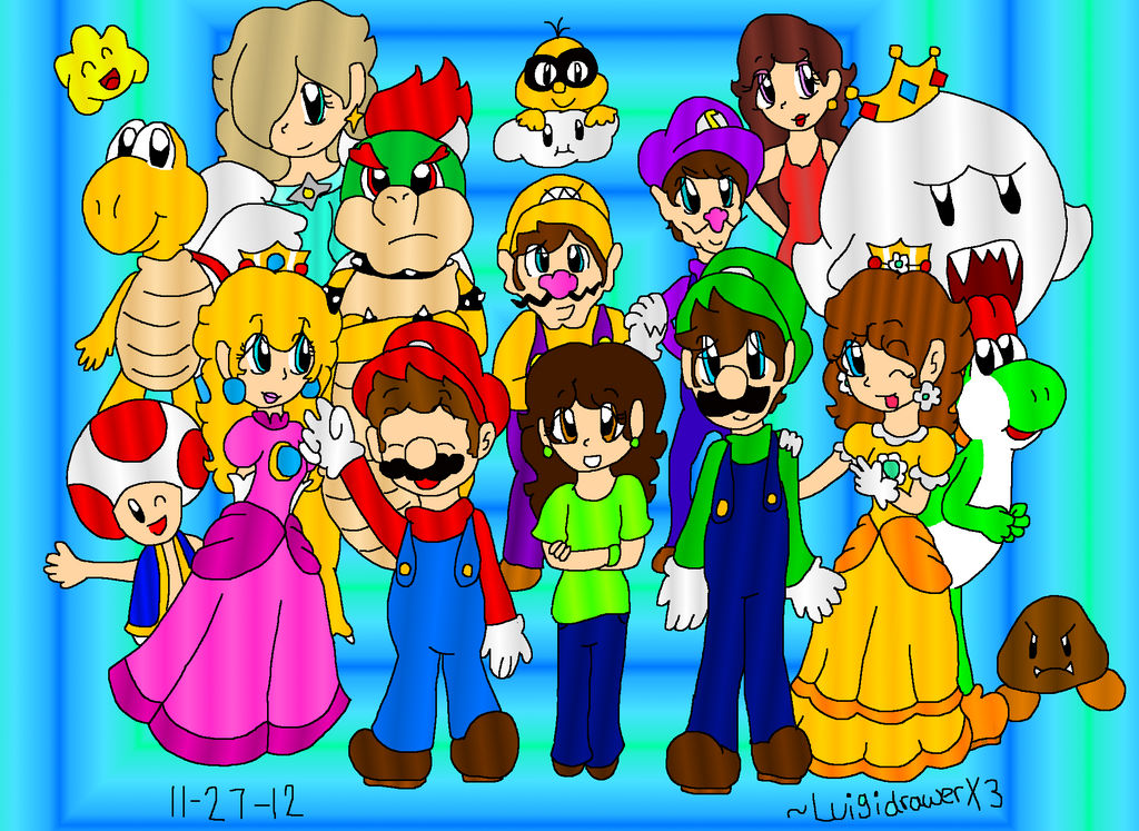Mario Group by AkiraHoshi-chan on DeviantArt