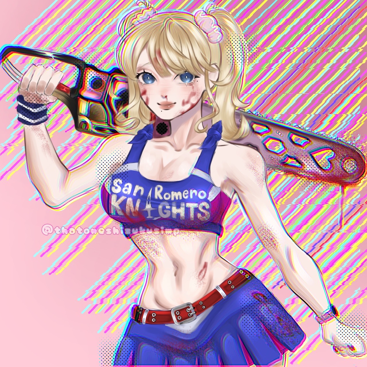 Lollipop Chainsaw Meets Dead Rising by darkriddle1 on DeviantArt