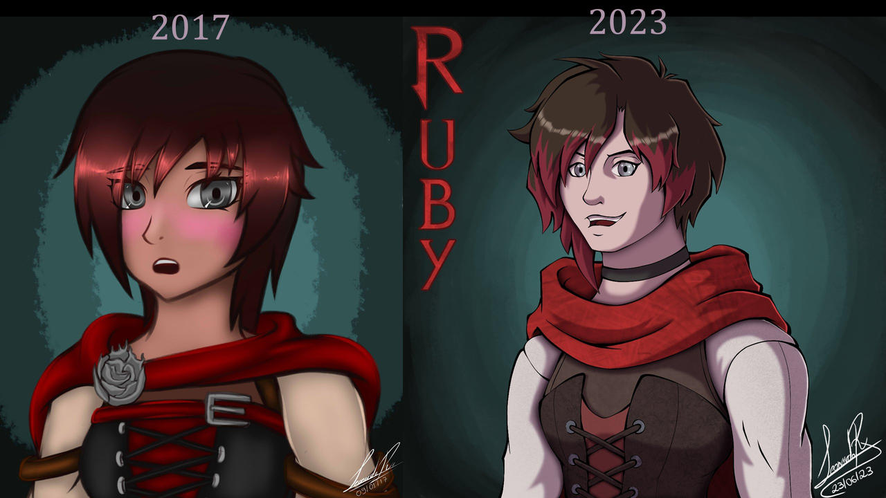 Ruby - Redrawing by xXNagamatsuXx on DeviantArt