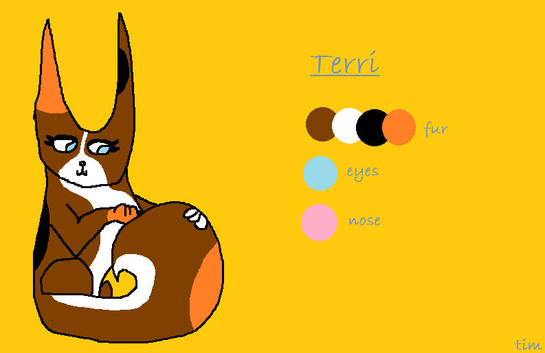 Terri reference sheet by Whiteboardguy1 on DeviantArt