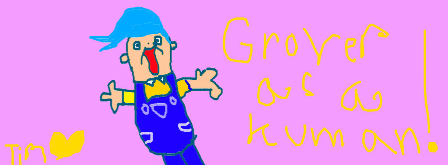Grover as a Human by Whiteboardguy1 on DeviantArt