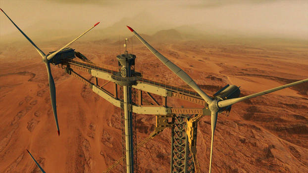 Sci-Fi Wind turbine 1