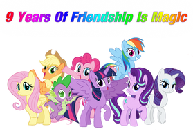 9 Years Of Friendship Is Magic