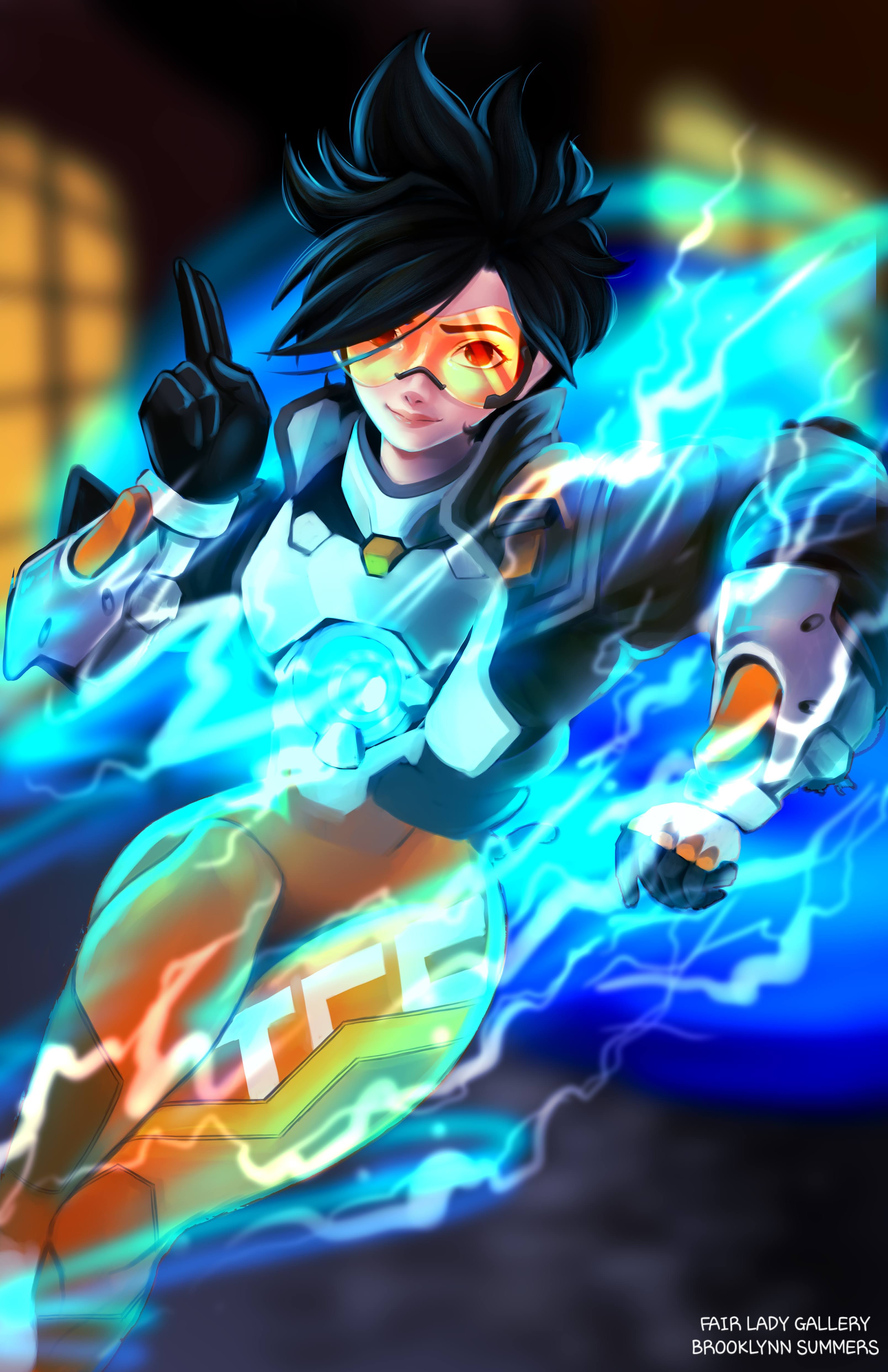 Overwatch 2: Tracer by xAolxHeadshotz on DeviantArt