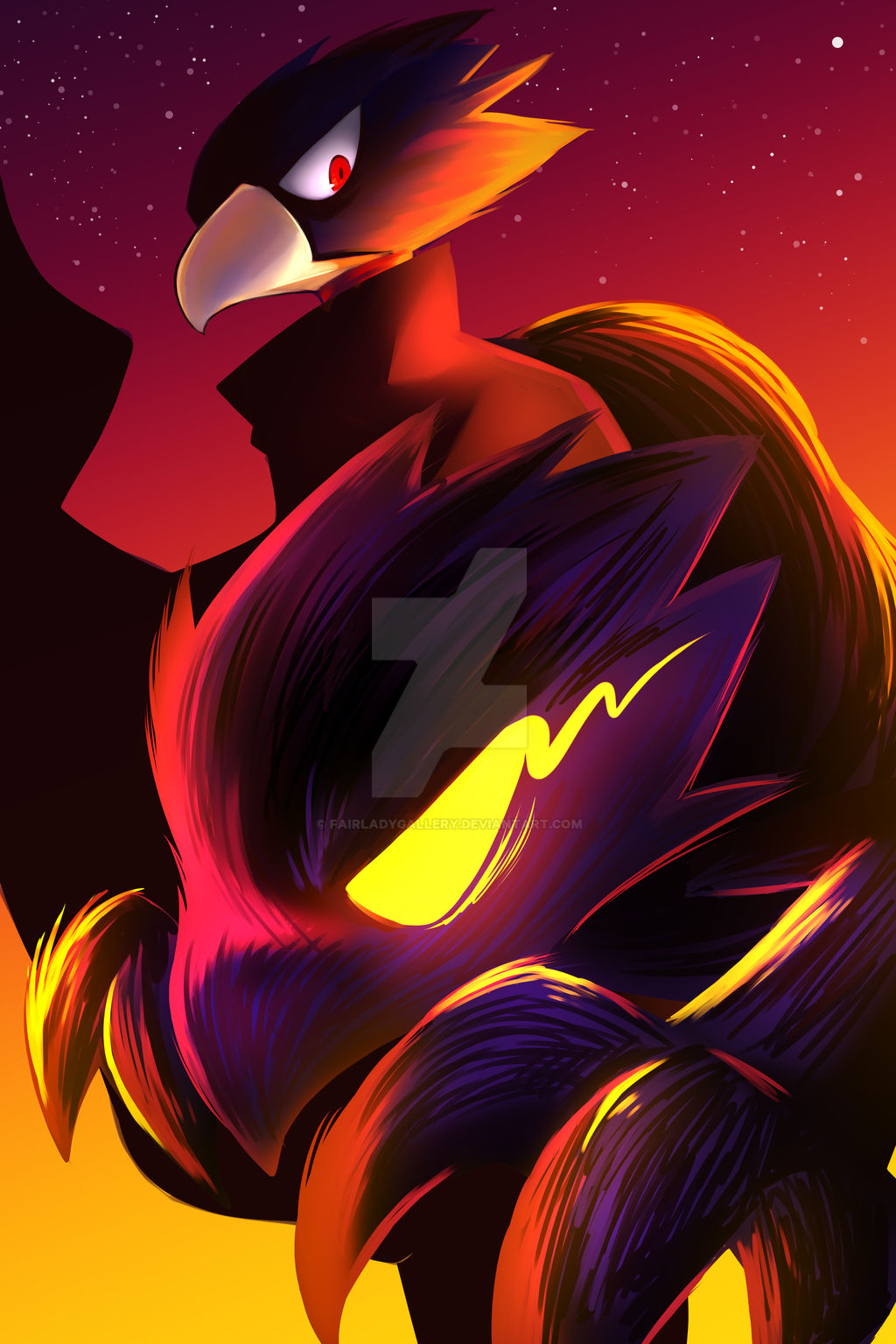 Tokoyami by FairLadyGallery on DeviantArt