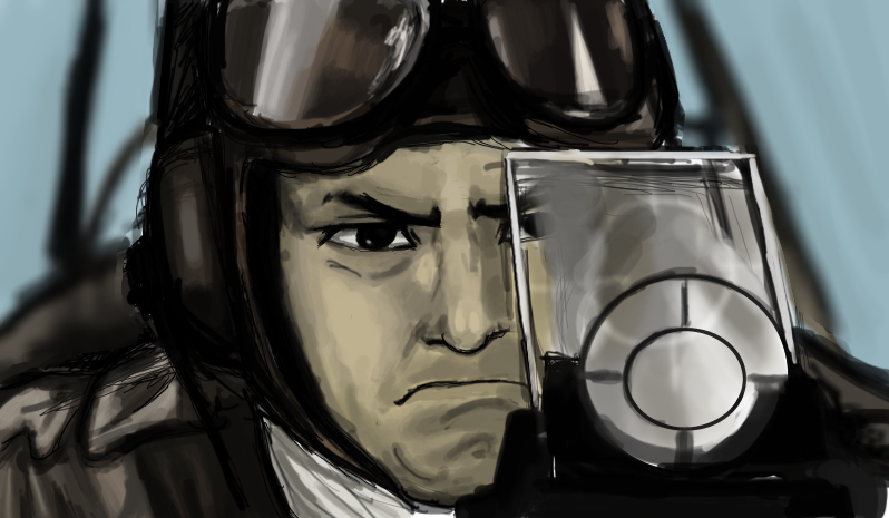 Japanese Pilot Speedpaint