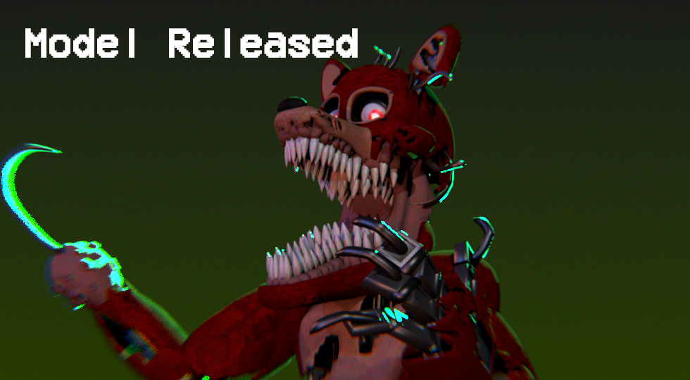 Twisted Foxy Released by TMC3Art on DeviantArt