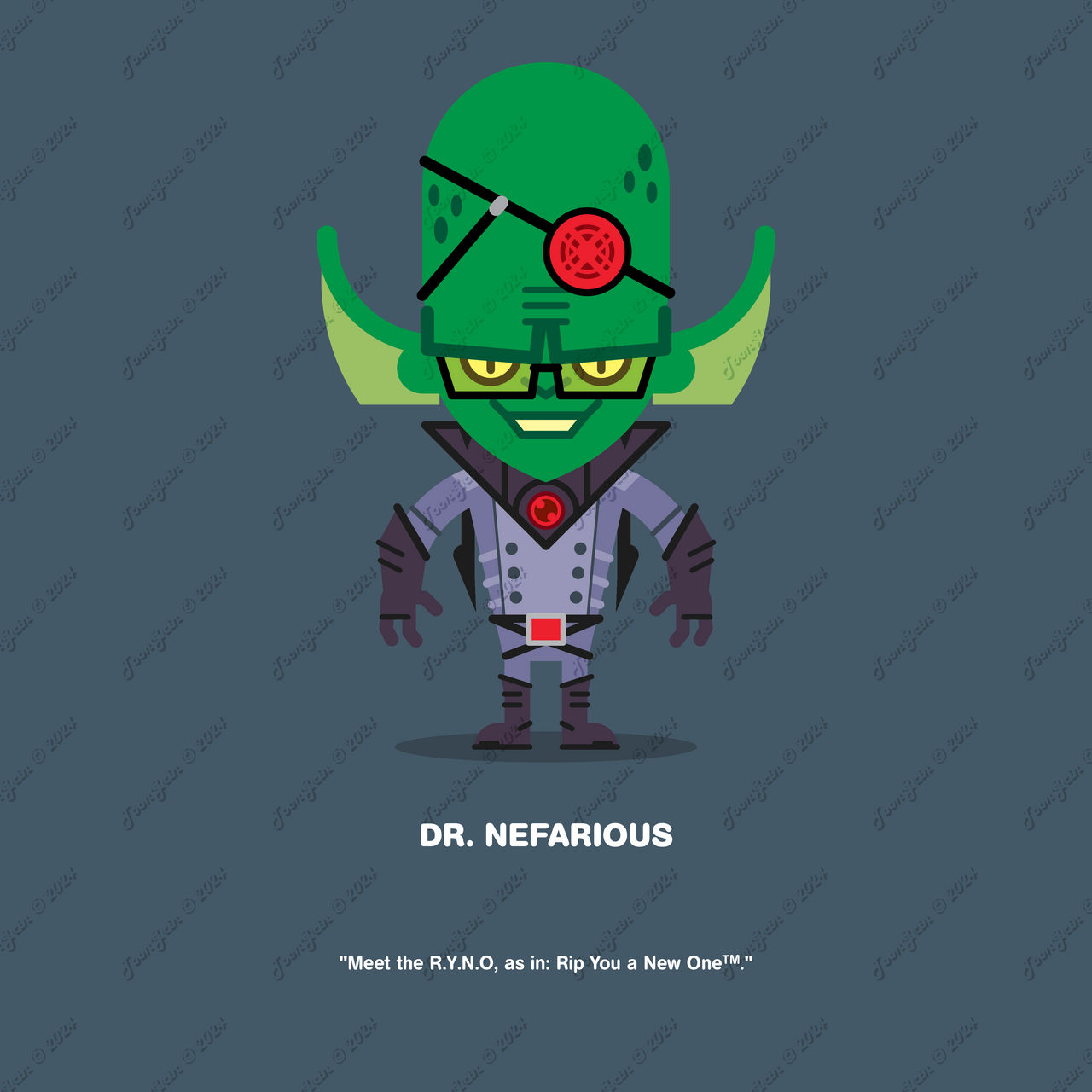 Dr. Nefarious Minikin by ToonGrin on DeviantArt