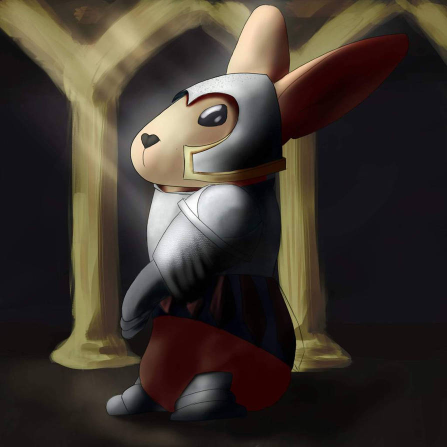 Mighty Rabbit Knight by Sinsaf on DeviantArt