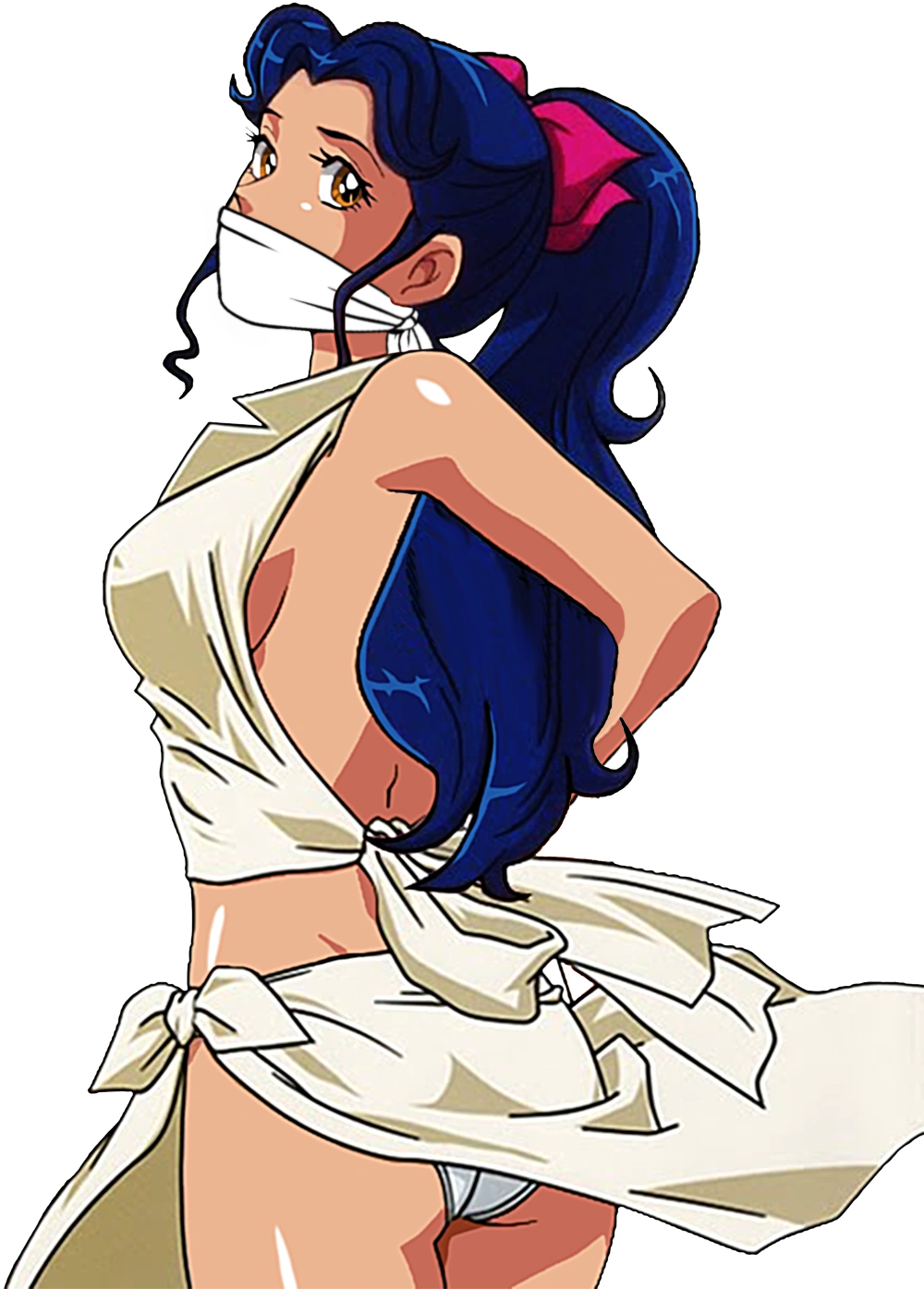 Meguma Locking In Megumi Oka bound and gagged by anaccountofanaccount on DeviantArt