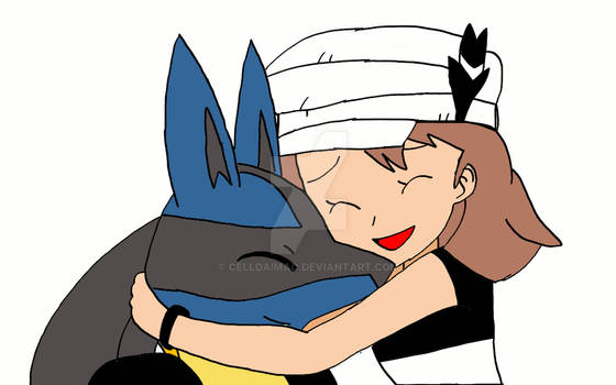 Lau and Lucario: Pokemon oc