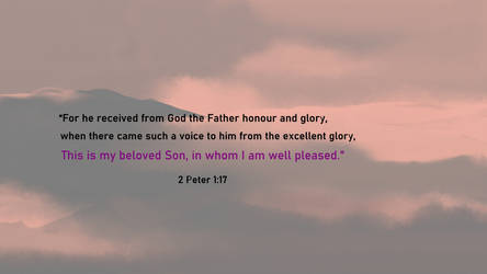 2 Peter 1:17