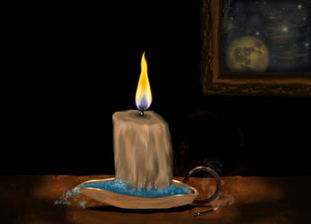 Floating Candle In Water