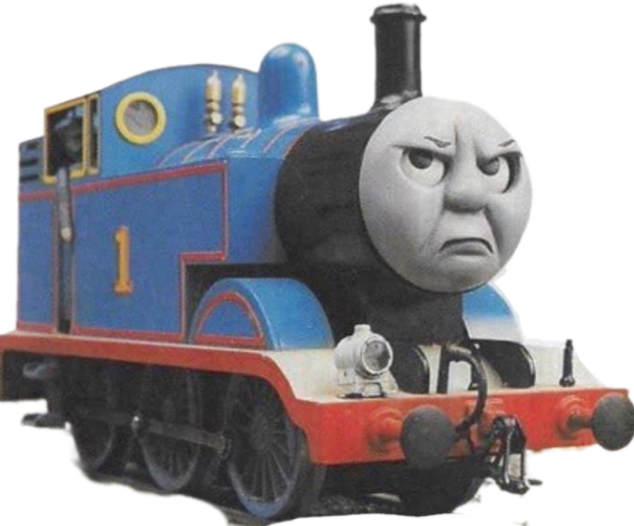 Thomas The Tank Engine (Angry) Vector by SethReidTrainFan2006 on DeviantArt