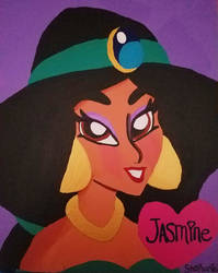 The Beautiful Princess Jasmine