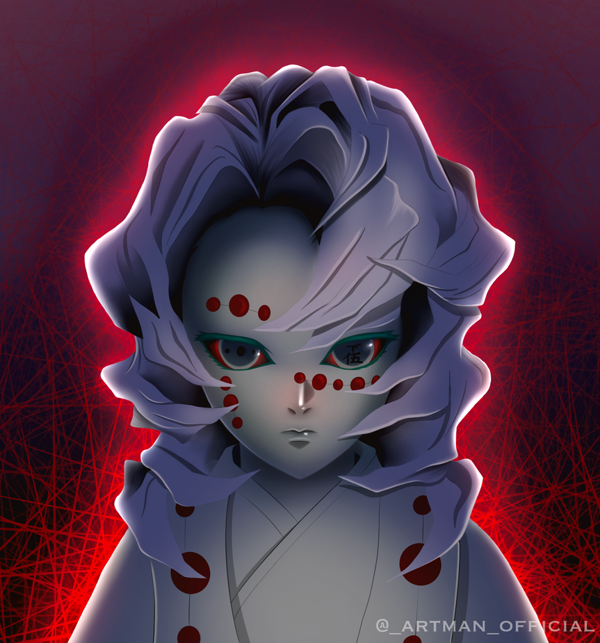 RUI from Kimetsu No Yaiba by artman1193 on DeviantArt